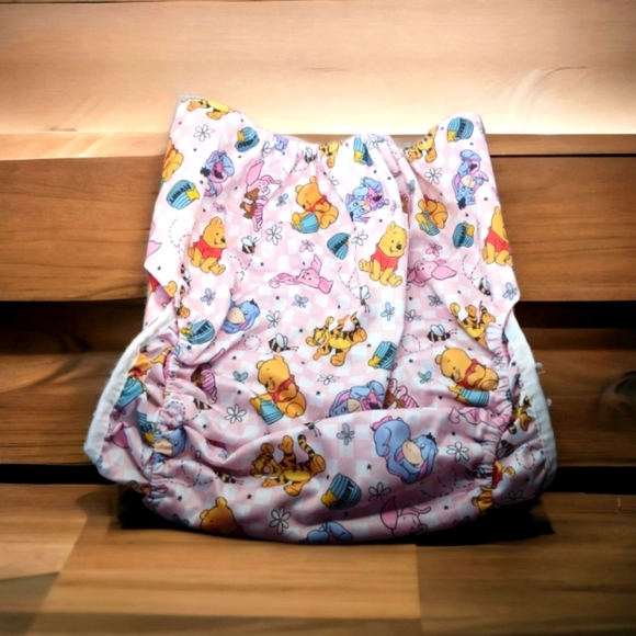 Hand Crafted Other - Winnie the Pooh ABDL Adult Diaper